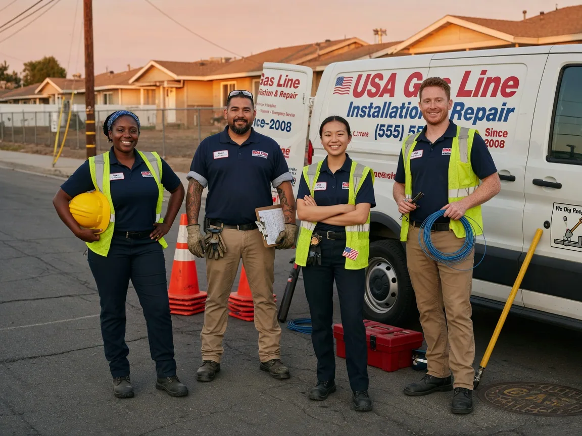Gas Line Installation company in Tustin, CA